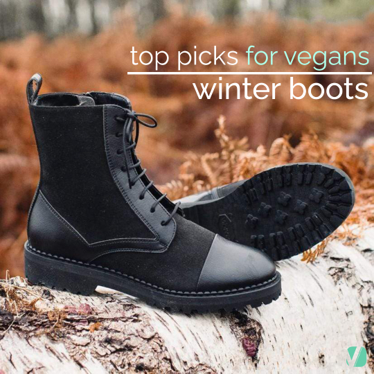 Sustainable vegan winter boots