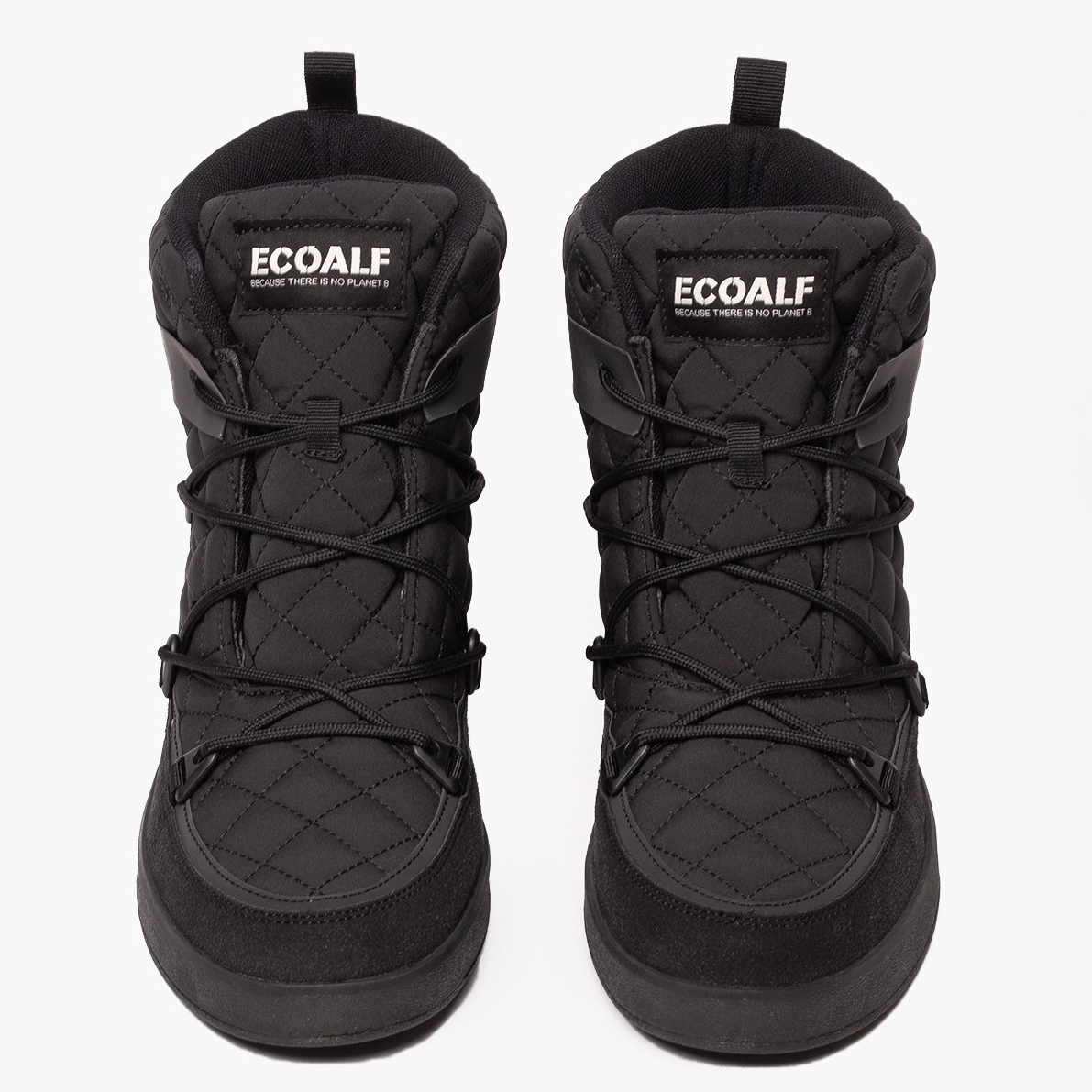 Ecoalf - Snow Quilted Black in Black