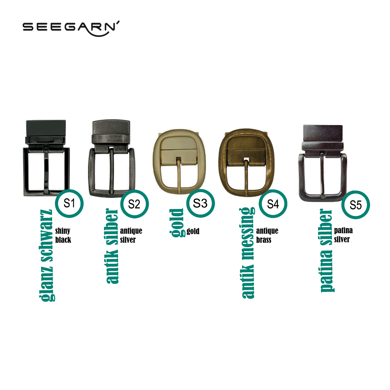 Seegarn - Reversible belt "SeeKing" 4cm