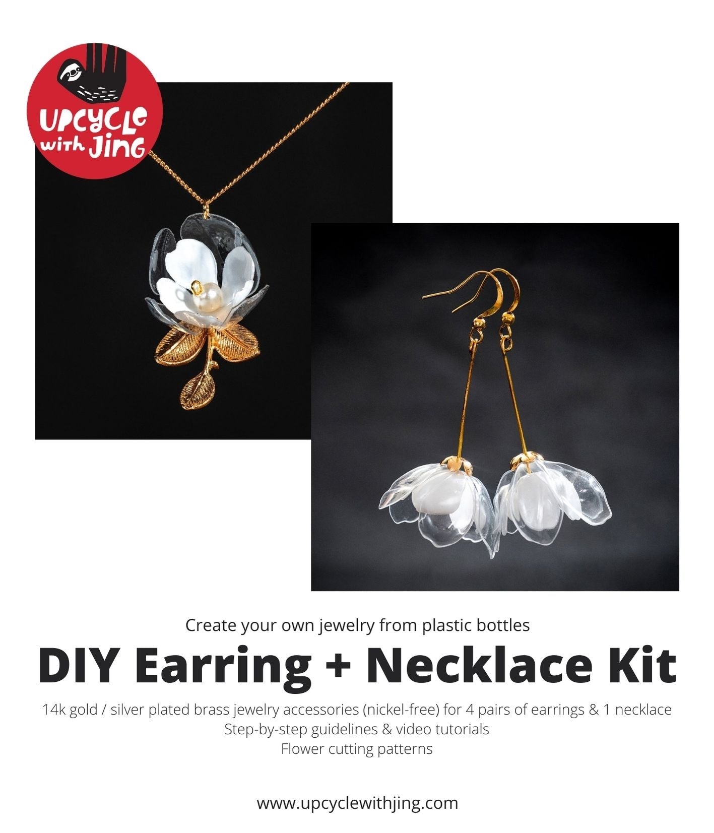 Upcycle with Jing - DIY Jewelry Kit