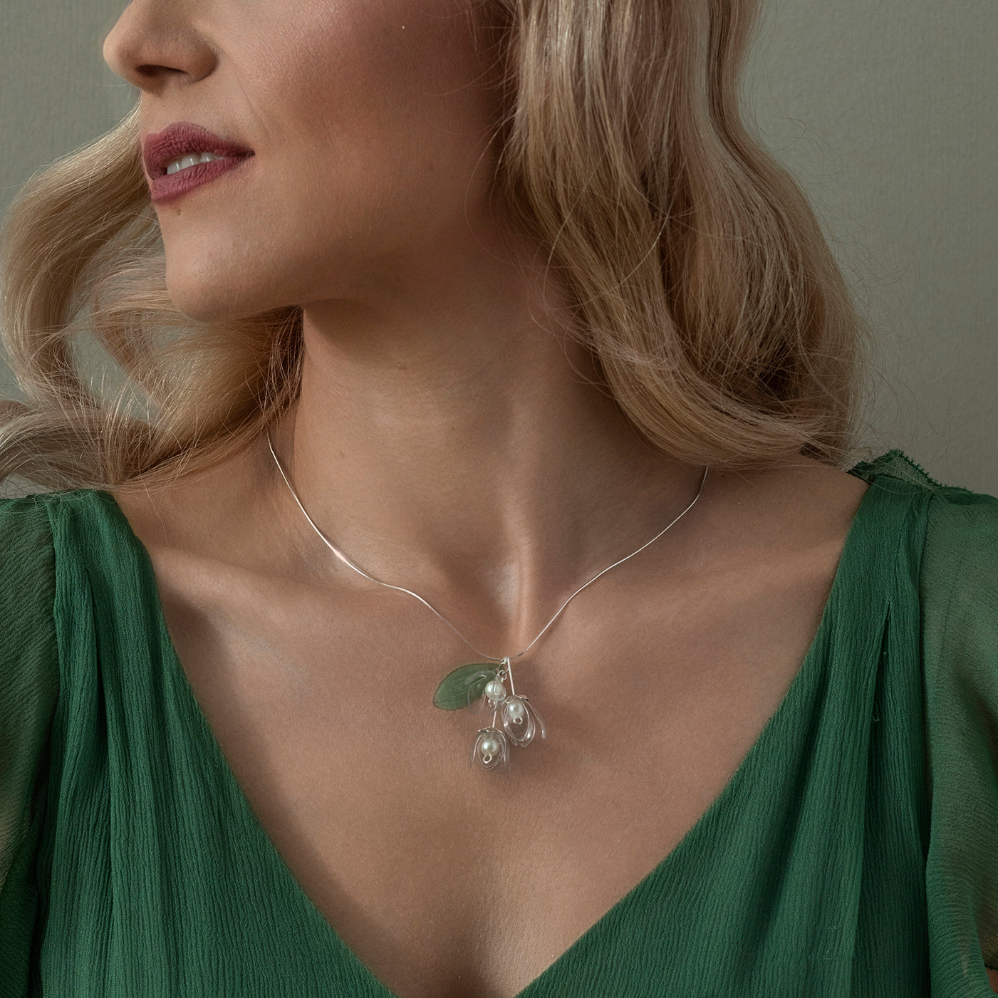 Lily of the Valley Necklace 