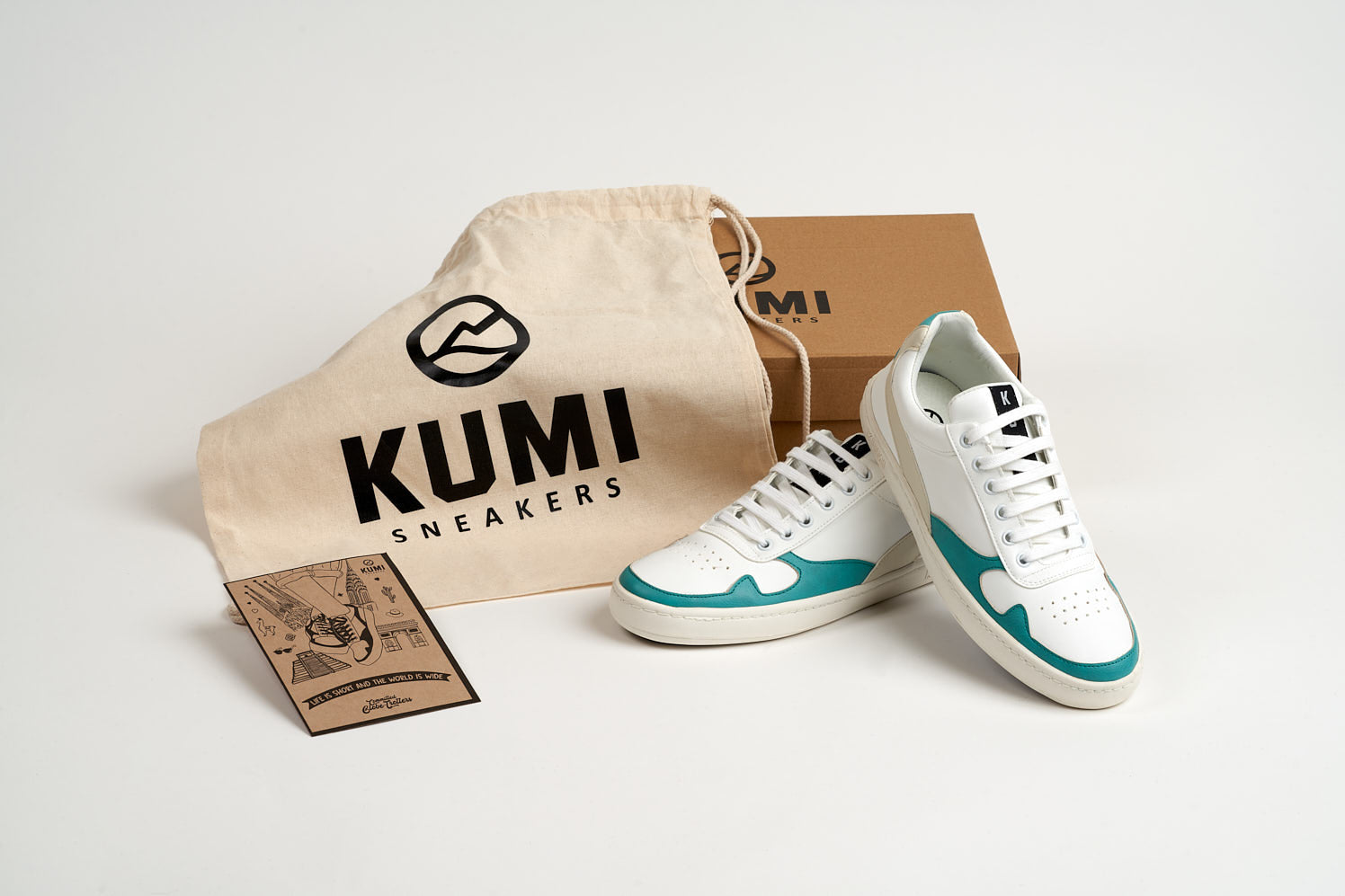 KUMI Sneakers - Classic KS Aqua