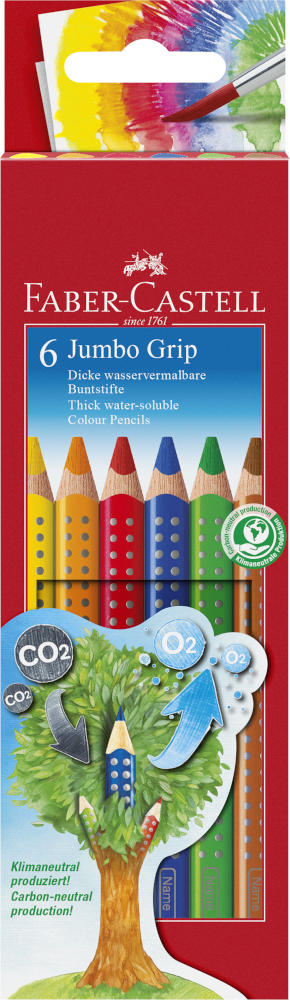 Crayons graphite FABER-CASTELL « Jumbo Grip » - VBS Hobby
