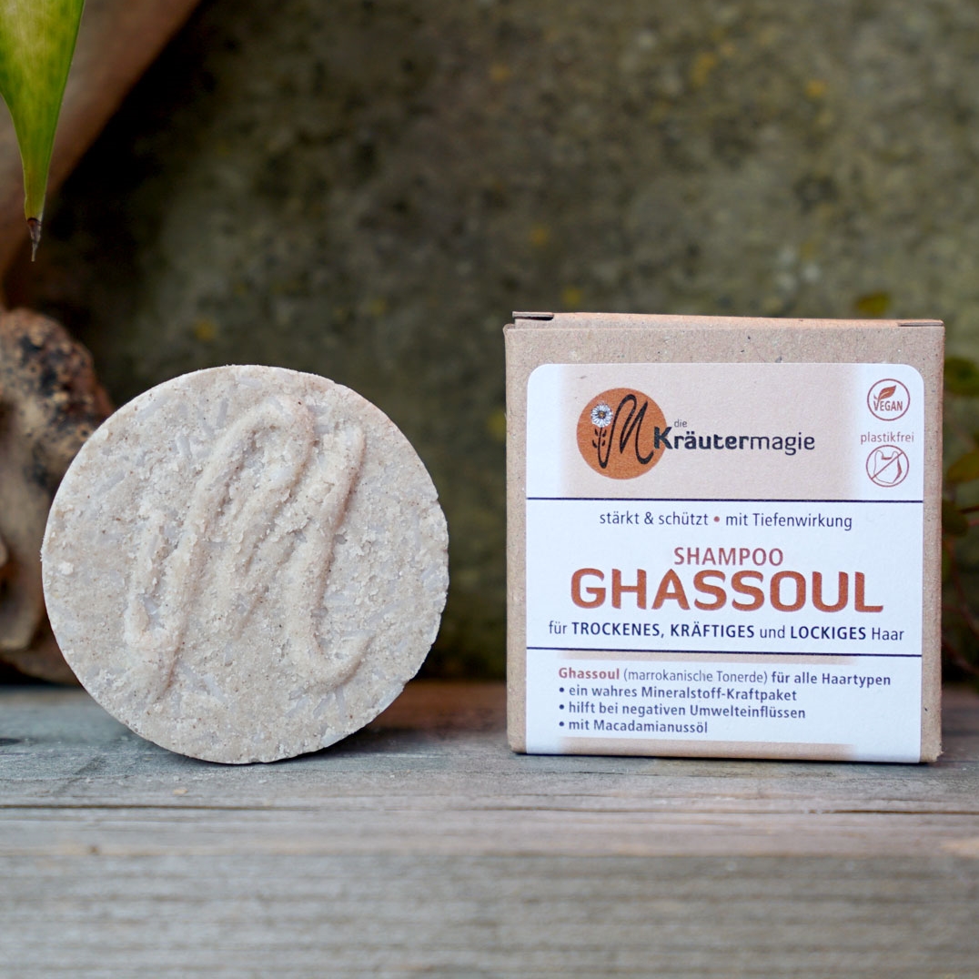 Die Kräutermagie - Shampoo Ghassoul 75 g