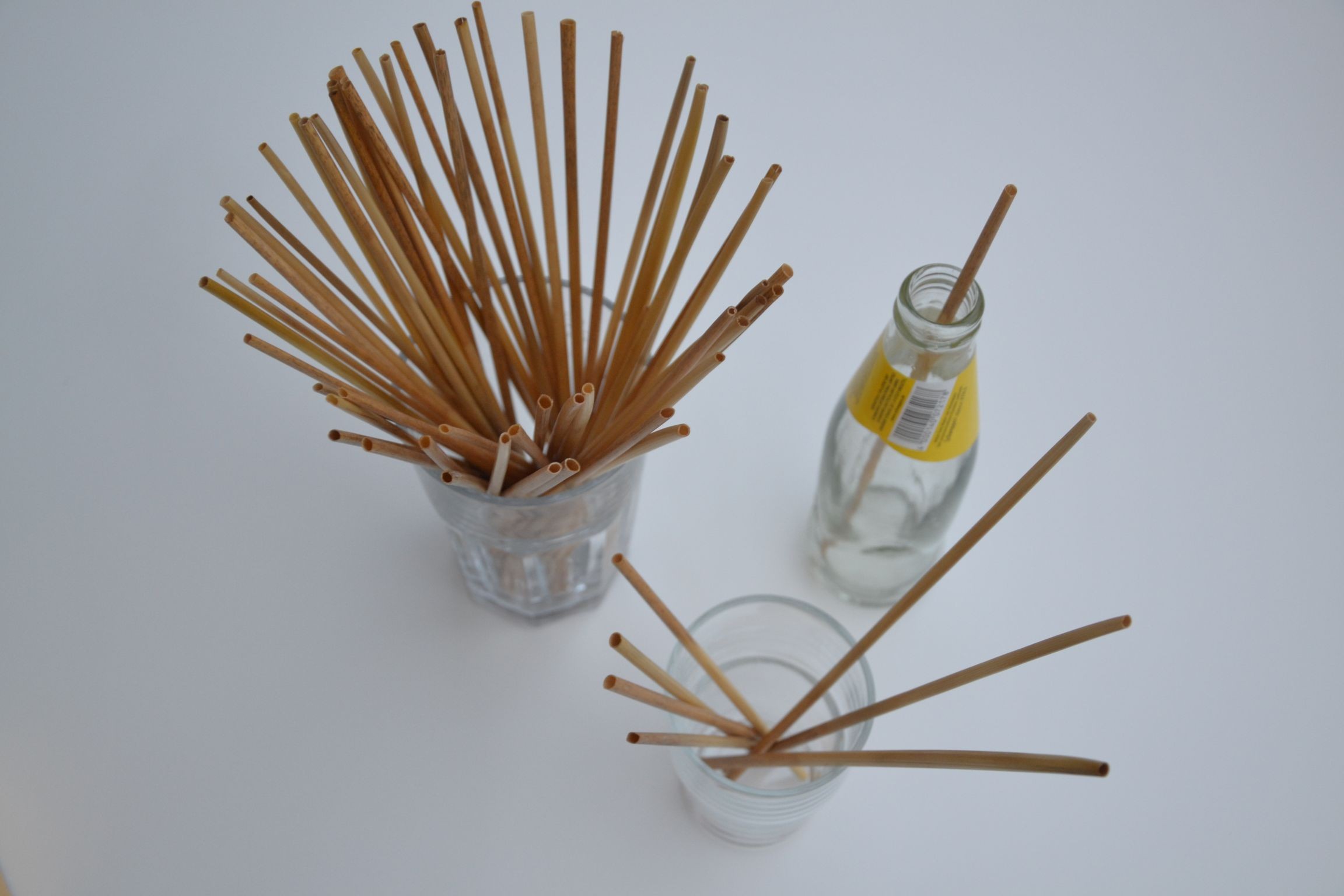Organic straws - drinking straws 15 cm 50 pieces