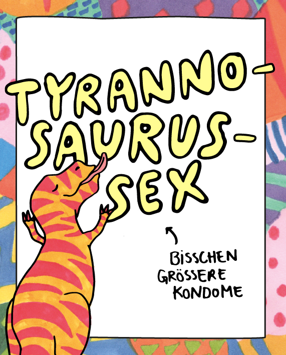 Einhorn - condoms Tyrannosaurus