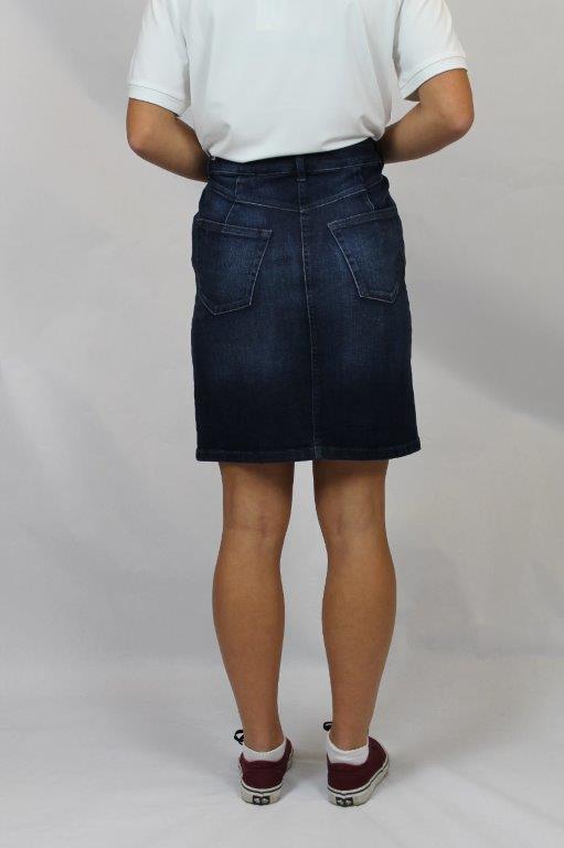 Bloomers - Denim skirt lightly washed out-