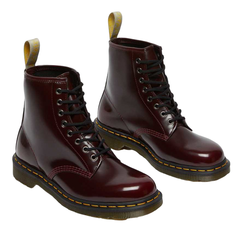 Dr. Martens - 1460 Cherry Red Oxford Rub Off in Red