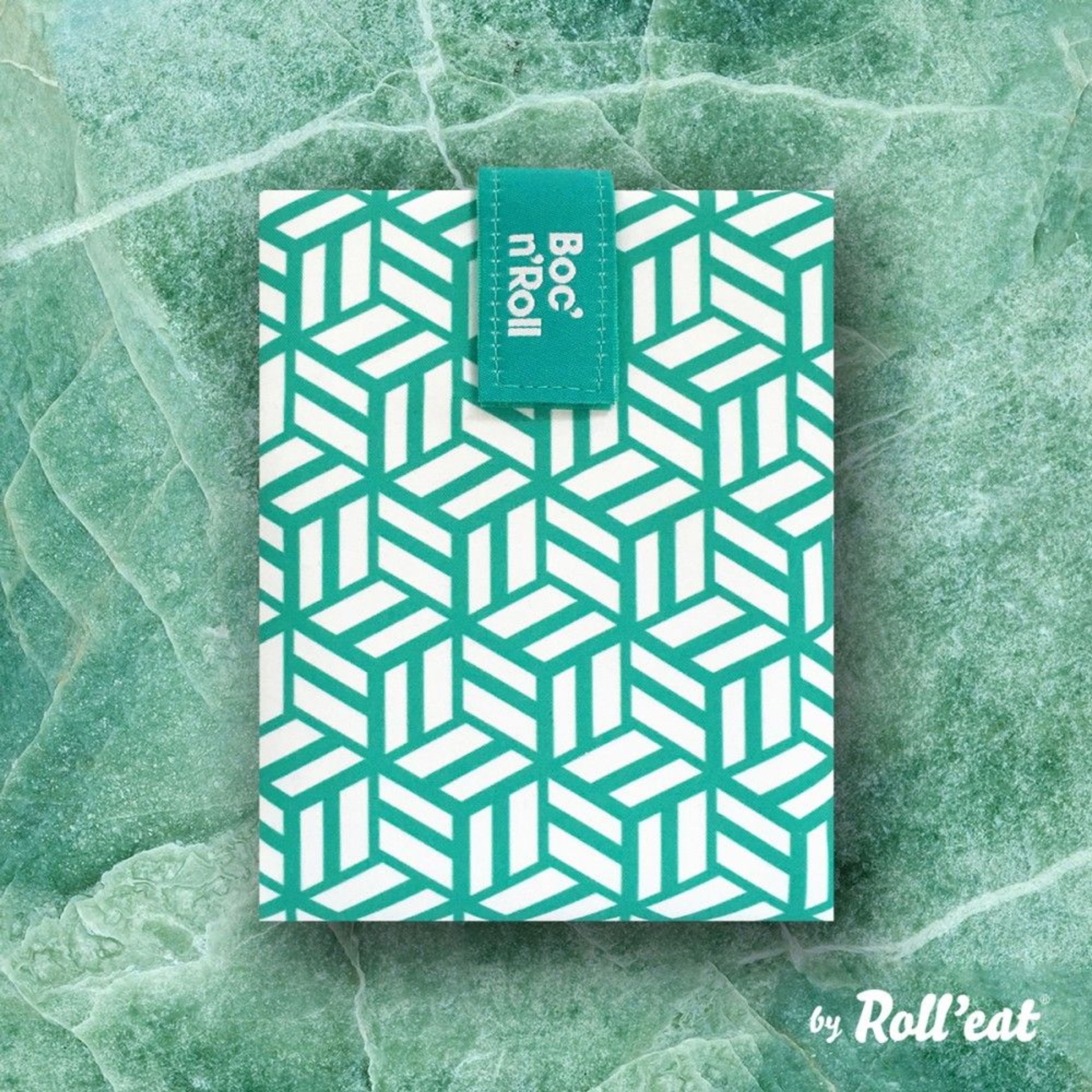  ROLL'EAT ® Boc'n'Roll Tiles, Reusable Sandwich Bag, Sandwich  Container, Eco Friendly Food Bag, Reusable and Washable Sandwich Wrap