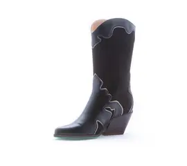 A Perfect Jane - Sooty vegan high boots