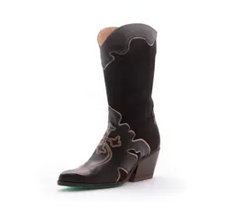 A Perfect Jane - Sooty Limited vegan high boots