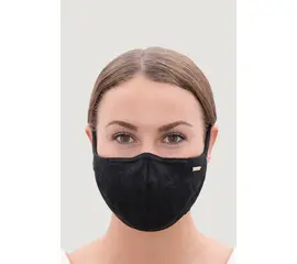 1 People - Linen Natural Dyed Face Mask - Charcoal