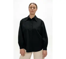 1 People - Prague - Organic Cotton Collar Shirt - Eclipse
