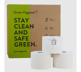 Green Hygiene - Toilet paper, 3-ply, 36 rolls, 400 sheets
