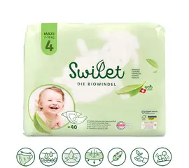 Swilet - Organic diaper Maxi sz.4