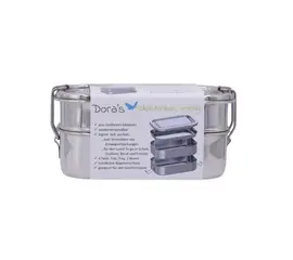 Dora - stainless steel box with insert