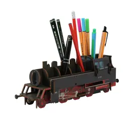 Werkhaus - Pencil box steam locomotive plug system