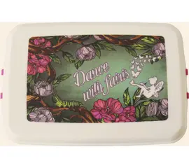 Biodora - Lunchbox with closure "Fairy" (organic plastic)