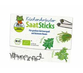ARIES Umweltprodukte - Organic Seed Sticks Kitchen Herbs