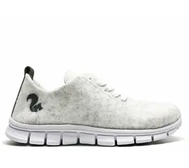 thies ® PET Sneaker snow | recycled bottles