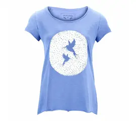 Slub T-Shirt for women -2 Kolibri – dark blue