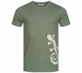 Men's t-shirt - Gecko - moss green