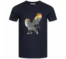 Men's t-shirt - Two Crows - navy