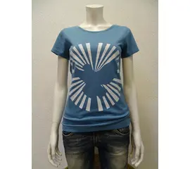 T-Shirt for women - Dove Sun - light blue