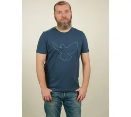 Men's t-shirt - Dove - dark blue