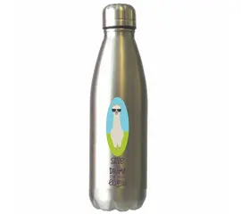 Dora's stainless steel bottle 500 ml motif llama