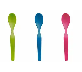 Colorful baby cane spoons set of 3