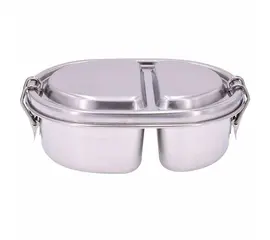 Dora's stainless steel box with partition and seal 500ml