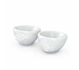 Medium bowl set 200ml white - happy / OchBitte
