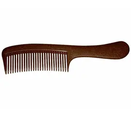 Liquid wood comb with handle
