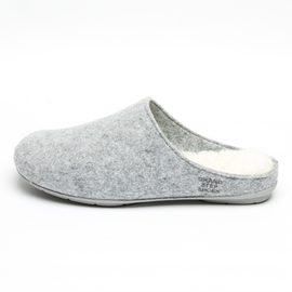 Grand Step Shoes - Homeslipper Grey in Grey