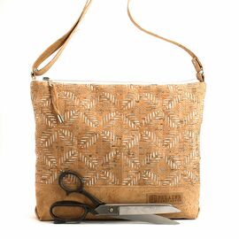 Belaine - Tote Bag - Cork Cut Out in Brown