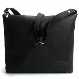 Belaine - Tote Bag - Cork Black in Black