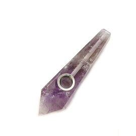 Crystal and Sage - Amethyst Pipe