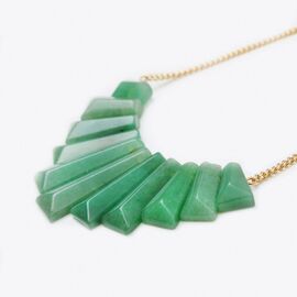 Crystal and Sage - Aventurine Collier