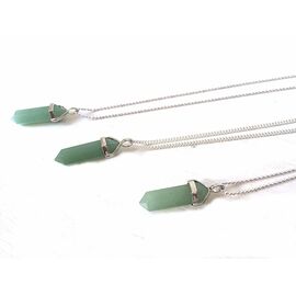 Crystal and Sage - Aventurine Pendant Necklace