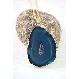 Crystal and Sage - Goddess – Agate Necklace