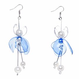 Upcycle with Jing - Blue Lake Drop Earrings