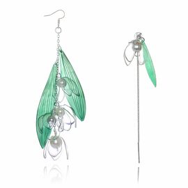 Upcycle with Jing - Lily of the Valley Mismatched Earrings