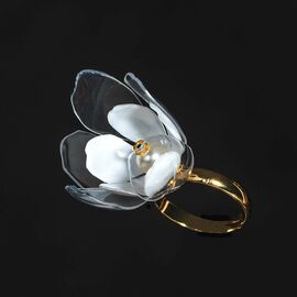 Upcycle with Jing - Upcycled Jasmine Flower Ring