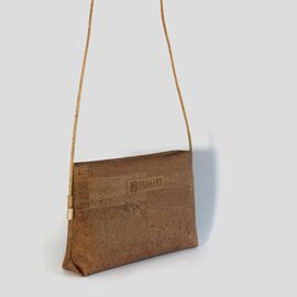 Belaine - Midi Sling Bag - Brown Cork in Brown
