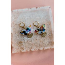 ANNA | earrings with hinged hoops -
