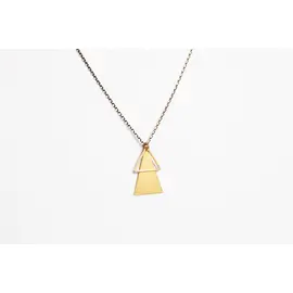 LU necklace | brass