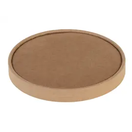 Naturesse - cardboard lids brown, Ø150mm 250 pieces