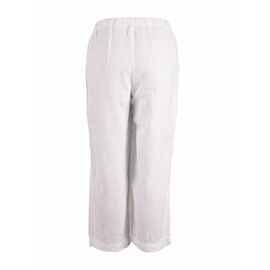 Bloomers - Ladies Linen Pants 6/8- White