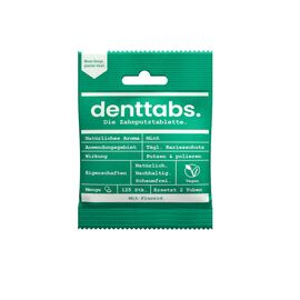 DENTTABS - Mint (125 pieces) - with fluoride